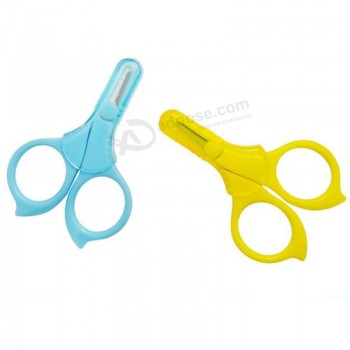 Customied top quality Cute Shape Safety Care Baby Nail Scissors