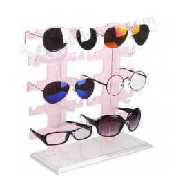 Wholesales Customized Double Row Acrylic Sunglasses Display Rack Wholesale