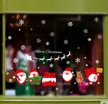New for Sweet Decoration Christmas Window Stickers Custom
