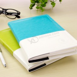 CUstomized high quality PU Leather Journal / Leather Cover Diary Notebook / Composition Note Book