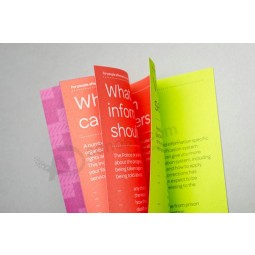 Customized high quality Brochure Printing Folding Paper Printing