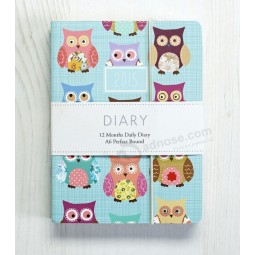 Customized high quality Elastic Band Paper Cover Notepad