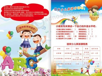 Customized high quality Flyer Printing Leaflet Printing