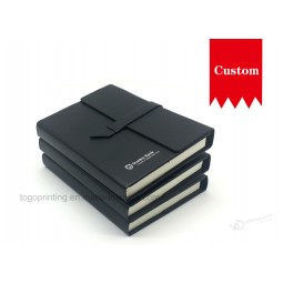 Customized high quality Leather Notebook OEM / Promotion Gift