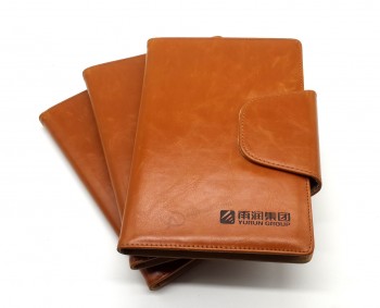 Customized high quality Leather Notebook Case / Leather Notebook Cover / Custom Notebooks