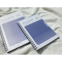 Customized high quality PP Cover Spiral Notebooks / Office Supply