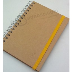 Wholesale customized high-end New Style Plastic Cover Spiral Note Book