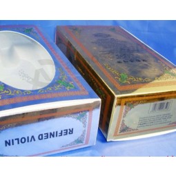 Factory direct sale top quality Paper Boxes / Packaging Box / Silver Card Box