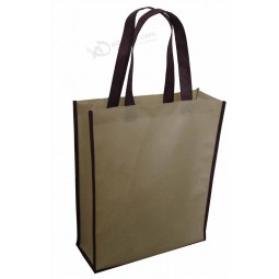 Wholesale customized high-end Promotional Customized PP Laminated Non Woven Bag for Shopping with your logo