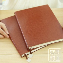 Wholesale customized high-end Soft Cover PU Leather Diary with your logo