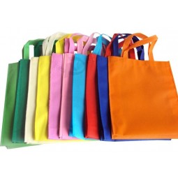Wholesale customized high-end Promotional Cheap Nonwoven Shopping Bag Reusable with your logo
