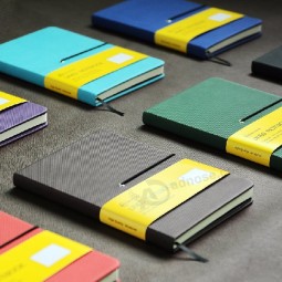 Professional Wholesale customized high-end PU Cover Diary/Journal/ Agenda/Leather Cover Stationery Notebook with your logo