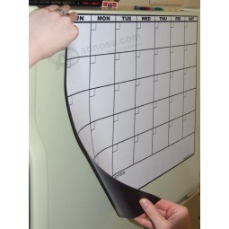 Diy dry erase ежемесячные магнитные холодильные календари оптом