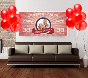 Personalized Colorful Event Party Backdrop Banner Wholesale
