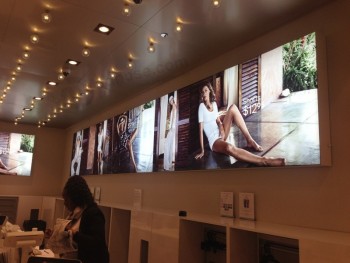 Goedkoop in het groot de openlucht frameless frameless geleide lichtdoos van de reeks voor reclamevertoning