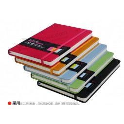 Wholesale customized high-end Colorful Notepad with Paper Pocket and Elastic Band Notepad