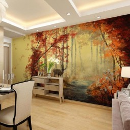 Custom Latest Fashionable Wallpaper,Perfect Wall Murals Printing Wholesale