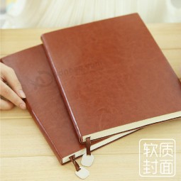 Wholesale customized high-end Soft Cover PU Leather Diary