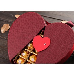Al por mayor personalizado alto-Fabricación profesional final de caja de chocolates personalizados de alta calidad