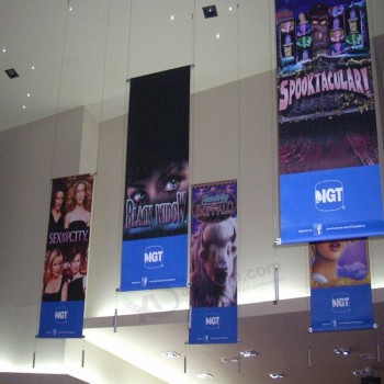 Publicidade trade show pendurado backlit/Impressão de banner de tecido em frente à frente