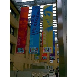 Large Size Advertising Hanging Removable Fabric Banner Cheap Wholesale