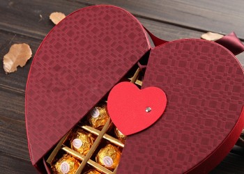 Venda por atacado personalizado de alta-Final profissional de fabricação de caixa de chocolate personalizado de alta qualidade