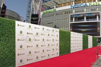 Custom Design Fabric Step and Repeat Banners Printing