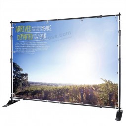 Adjustable Background Support Stand Portable Backdrop with Banner