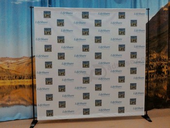 Custom Step Stand Backdrop Fabric Banner Wholesale