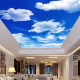 Clouds Printed PVC Ceilings Soft Film Cheap Wholesale