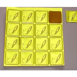 Waterproof Reusable Yellow Reflective Vinyl Sticker Sheet Wholesale