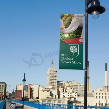 Publicidade ao ar livre dupla face bandeira bandeira atacado