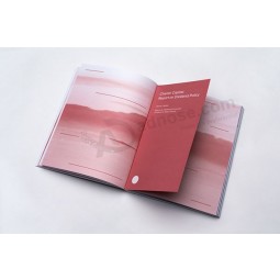 Livro multicolor de alta qualidade costurado revista de ligação por atacado