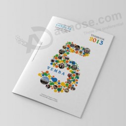 Revista profesional de la compañía/Diseño de catálogo con cmyk