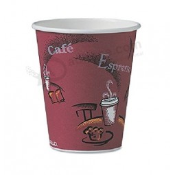 Wholesale customized top quality Single Wall Cups, Ice Cream Paper Cups with Lids