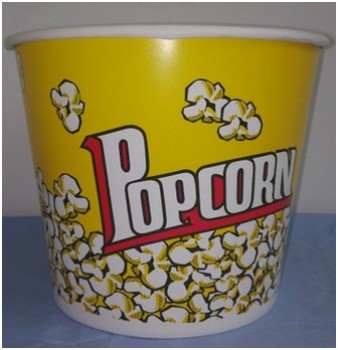 GroßhEinndels kundengebundener hochwertiger Popcorneimer/Popcorn-PEinpierbecher / 85 Unzen Popcorn TEinssen/Einweg-PEinppbecher