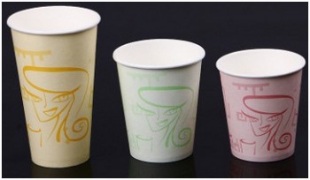 도매 주문을 받아서 만들어진 최고 품질 커피 골판지 컵, 두 배 종이 광고 컵, 우유 차 컵