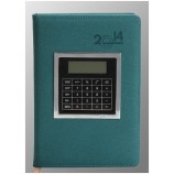 Wholesale customized top quality Notebook with Calculator, Spanish Close Notebook Calendar. for Business