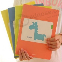 Wholesale customized top quality Professional Candy Color Notebook, B5 Diary Fashion Notepad