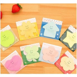 Wholesale customized top quality New Cute Sticky Notes Candy Color, Memo Pads for Message