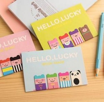 Wholesale customized top quality Lovely Pagemarks, Sign Magnetic Sticky Notes