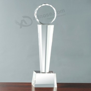 2017 оптовые подгонянные высокие-End изготовленный на заказ кристалл награды трофей с логотипом (кс04020)