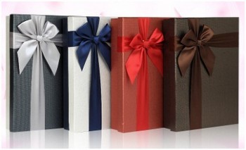 Kundengebundene hochwertige privEinte kundenspezifische Geschenkbox, große Rechteckgeschenkbox