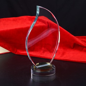 2017 оптовые подгонянные высокие-конец нового дизайна кристалл трофей пустой награды