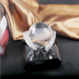 Wholesale customized high-end Noble Crystal Sports Trophy for Football
