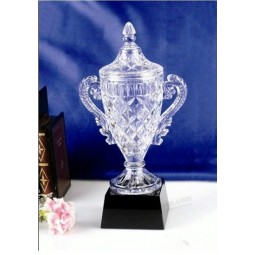 Wholesale customized high-end Large Bowl of Crystal Trophy Crystal Cup