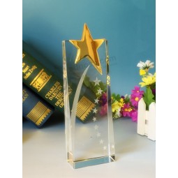 Wholesale customized high-end Crystal Trophy High-Grade Creative Star Trophy
