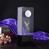 2017 Wholesale customized high-end Newest Souvenir Gift K9 Crystal Trophy