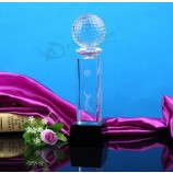 2017 Wholesale customized high-end Range K9 Crystal Glass Trophy for Souvenir