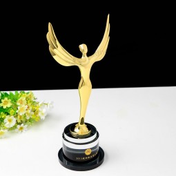 2017 Wholesale customized high-end Angel Crystal Trophy Oscar Trophy Award - Free Engraving
